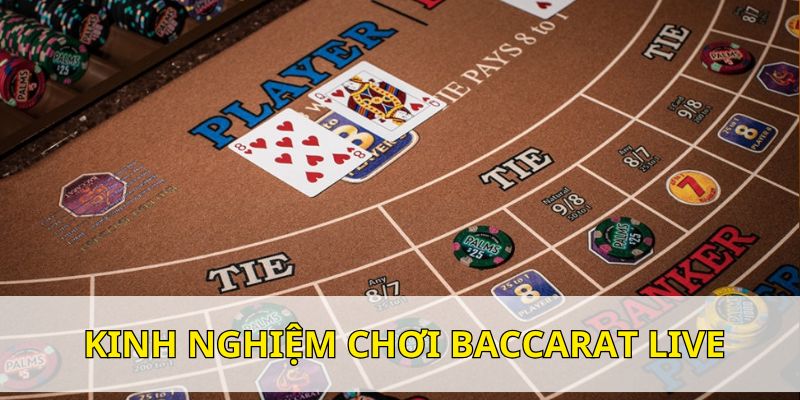 Mẹo chơi casino trực tuyến cực hay cho baccarat live